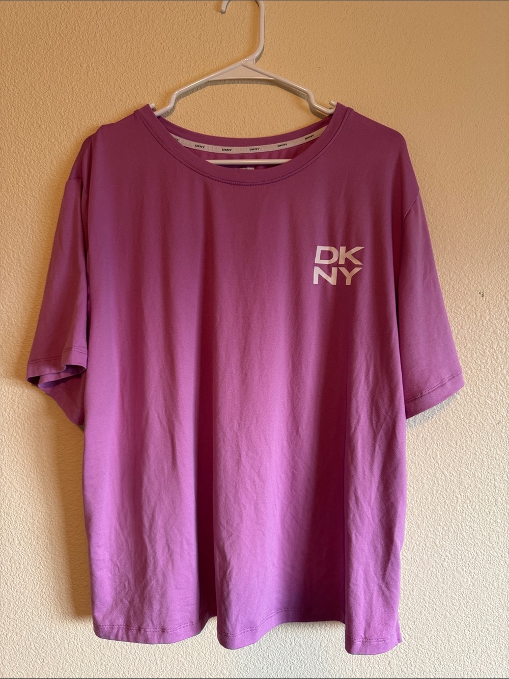 DKNY Lavender-Purple Logo Tee